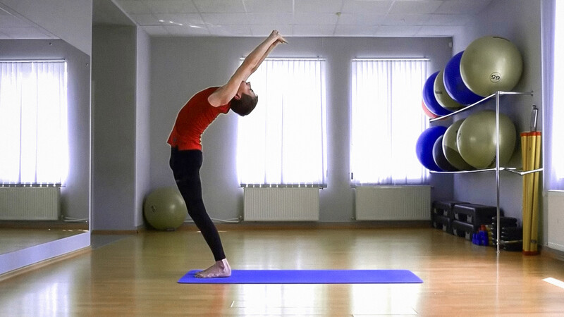 Хастаутаанасана (Поза поднятых рук) Хастаутаанасана (Поза поднятых рук)