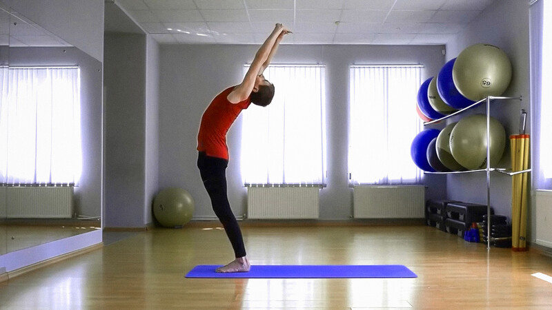 Хастаутаанасана (Поза поднятых рук) Хастаутаанасана (Поза поднятых рук)