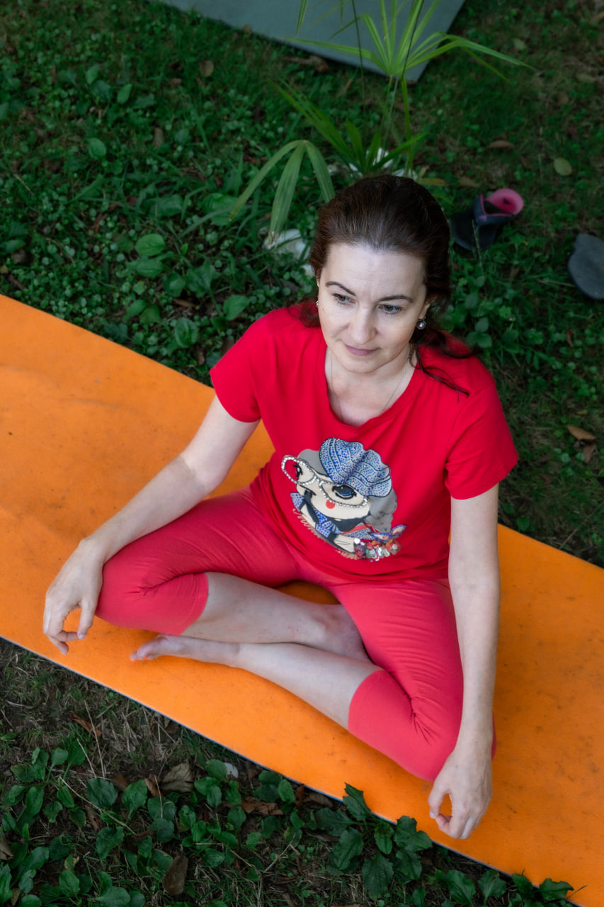 йога на туре в Абхазии